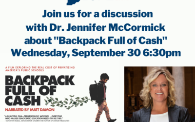 Backpack Full Of Cash panel discussion with Dr. McCormick